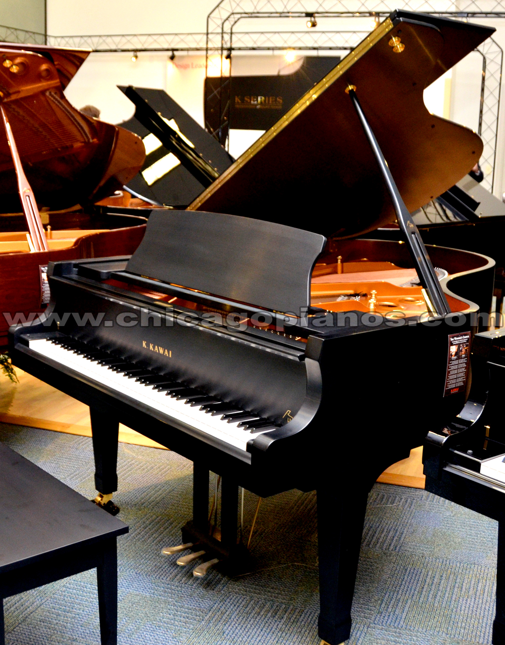 Kawai GX5-BLK in Ebony Satin
